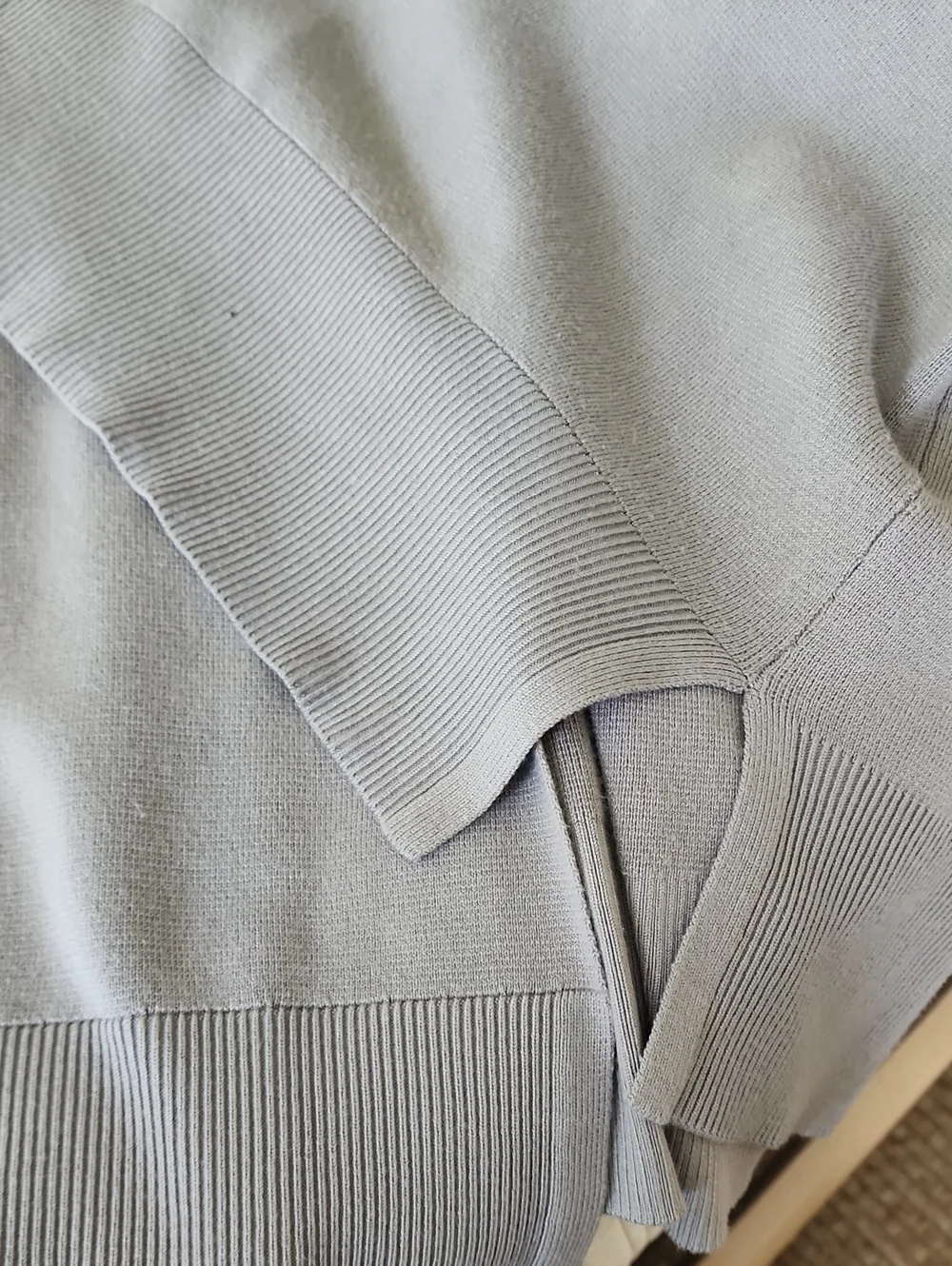 Cardigan in Light Gray